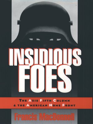 cover image of Insidious Foes